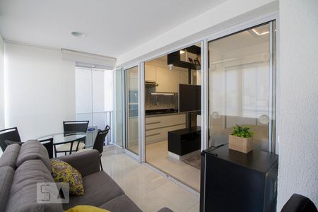 Studio à venda com 36m², 1 quarto e 1 vagaVaranda