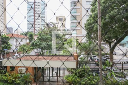 Vista da Varanda Gourmet de apartamento à venda com 4 quartos, 177m² em Vila Anglo Brasileira, São Paulo