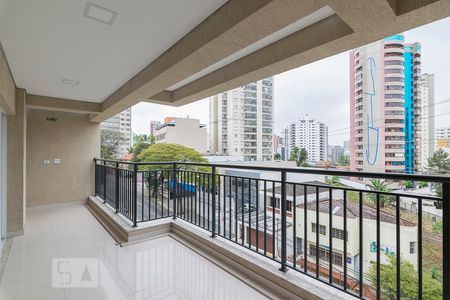 Varanda de apartamento à venda com 3 quartos, 161m² em Vila Bastos, Santo André