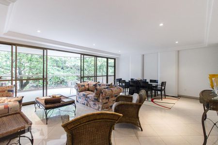 Sala de apartamento para alugar com 4 quartos, 170m² em Barra da Tijuca, Rio de Janeiro