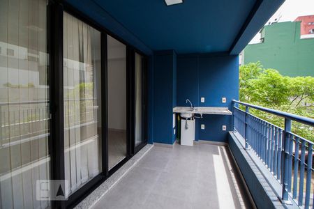 Varanda de kitnet/studio à venda com 1 quarto, 37m² em Bela Vista, São Paulo