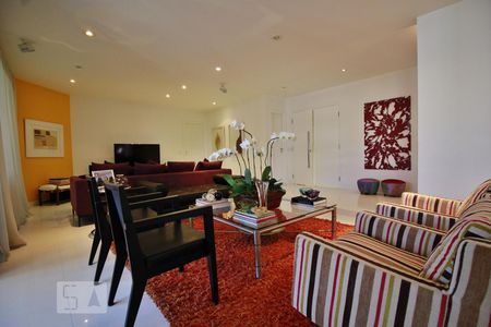 Sala de apartamento à venda com 4 quartos, 327m² em Real Parque, São Paulo