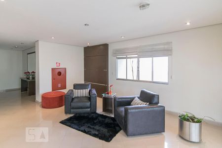 Hall de Entrada de apartamento à venda com 2 quartos, 56m² em Vila Valparaíso, Santo André