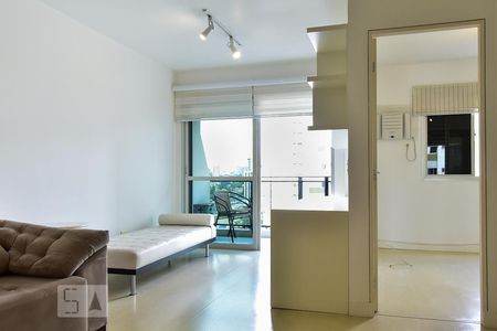 Sala de apartamento à venda com 1 quarto, 47m² em Campo Belo, São Paulo