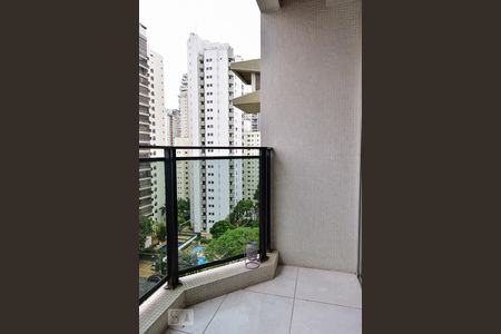 Varanda de apartamento à venda com 1 quarto, 47m² em Campo Belo, São Paulo