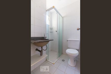 Banheiro Quarto 2 de apartamento para alugar com 2 quartos, 50m² em Vila Parque Jabaquara, São Paulo