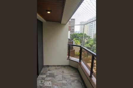 Varanda da Sala de apartamento para alugar com 4 quartos, 200m² em Itaim Bibi, São Paulo