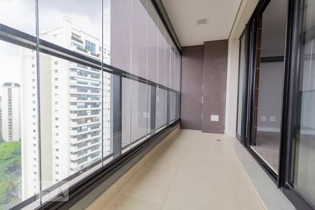 Studio para alugar com 38m², 1 quarto e 1 vagaVaranda