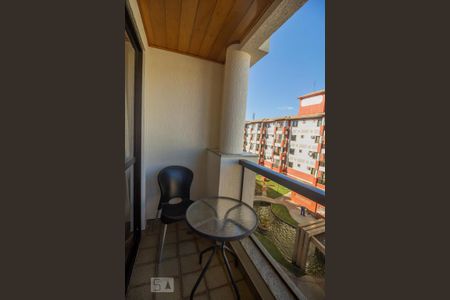 Varanda da Sala de kitnet/studio para alugar com 1 quarto, 37m² em Asa Norte, Brasília