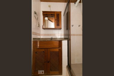 Banheiro social/Armário de apartamento para alugar com 3 quartos, 85m² em Grajaú, Rio de Janeiro