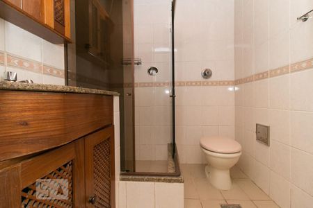 Banheiro social de apartamento para alugar com 3 quartos, 85m² em Grajaú, Rio de Janeiro