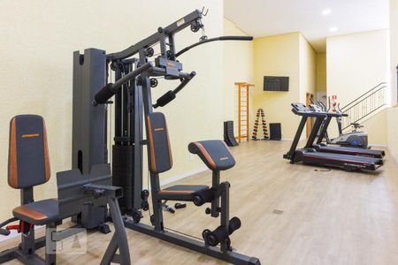 Apartamento para alugar com 44m², 1 quarto e 1 vaga Apartamento para alugar com 44m², 1 quarto e 1 vagaAcademia