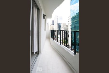 Varanda Sala de apartamento para alugar com 2 quartos, 100m² em Itaim Bibi, São Paulo
