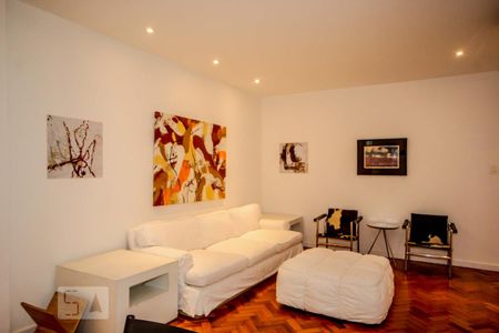 Sala de apartamento para alugar com 1 quarto, 55m² em Copacabana, Rio de Janeiro