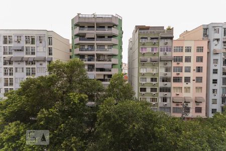 Vista sala de apartamento à venda com 3 quartos, 90m² em Tijuca, Rio de Janeiro