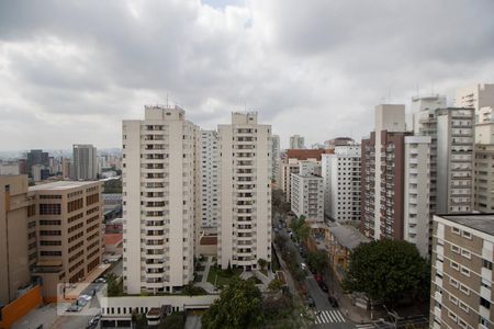 Vista da sala de apartamento para alugar com 1 quarto, 48m² em Liberdade, São Paulo