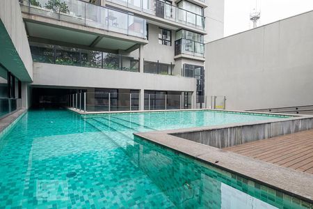 Studio para alugar com 37m², 1 quarto e 1 vagaPiscina