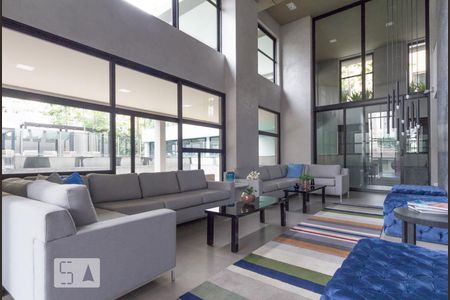 Studio para alugar com 37m², 1 quarto e 1 vagaHall social