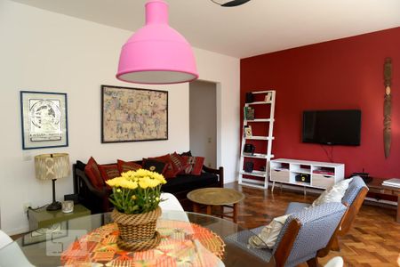 Sala de apartamento para alugar com 3 quartos, 110m² em Jardim Botânico, Rio de Janeiro