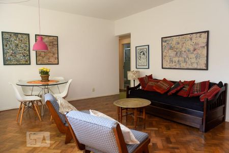 Sala de apartamento para alugar com 3 quartos, 110m² em Jardim Botânico, Rio de Janeiro