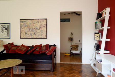 Sala de apartamento para alugar com 3 quartos, 110m² em Jardim Botânico, Rio de Janeiro