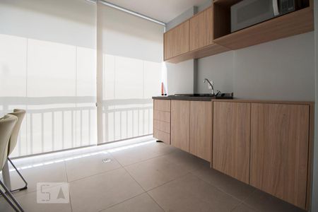 Varanda/Cozinha de kitnet/studio à venda com 1 quarto, 39m² em Campos Elíseos, São Paulo