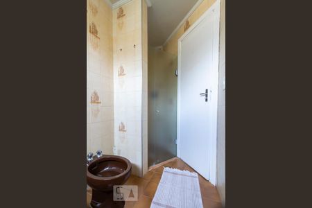 Banheiro social de apartamento para alugar com 2 quartos, 75m² em Jardim Brasil (zona Sul), São Paulo