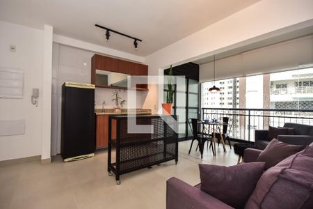 Sala de apartamento para alugar com 1 quarto, 38m² em Vila Suzana, São Paulo