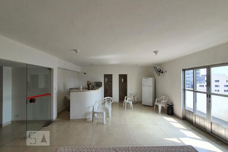 Studio para alugar com 40m², 1 quarto e 1 vagaSalão de festas na cobertura