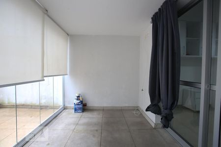Varanda do studio de kitnet/studio para alugar com 1 quarto, 45m² em Indianópolis, São Paulo