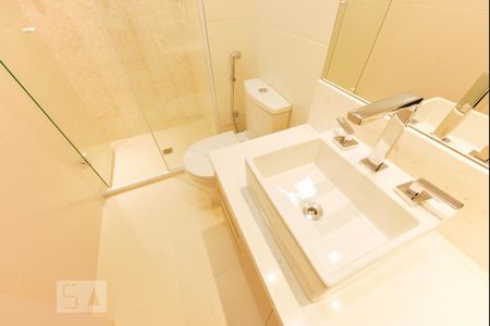 Banheiro de kitnet/studio à venda com 1 quarto, 31m² em Sumarezinho, São Paulo