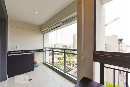 Varanda de kitnet/studio à venda com 1 quarto, 31m² em Sumarezinho, São Paulo