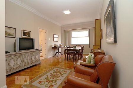 Sala de Jantar. de apartamento para alugar com 3 quartos, 177m² em Copacabana, Rio de Janeiro