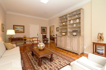 Sala. de apartamento para alugar com 3 quartos, 177m² em Copacabana, Rio de Janeiro