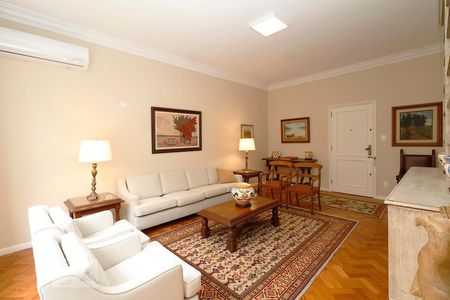 Sala. de apartamento para alugar com 3 quartos, 177m² em Copacabana, Rio de Janeiro