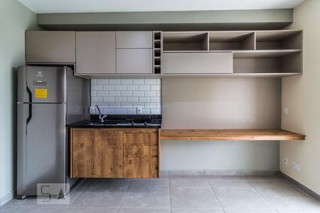 Studio à venda com 33m², 1 quarto e 1 vagaCozinha