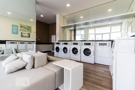 Studio à venda com 33m², 1 quarto e 1 vagaLavanderia