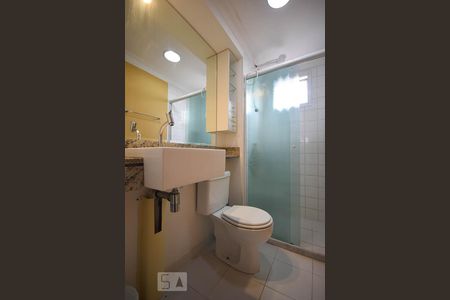 Banheiro de apartamento para alugar com 2 quartos, 48m² em Jardim Pinheiros, São Paulo