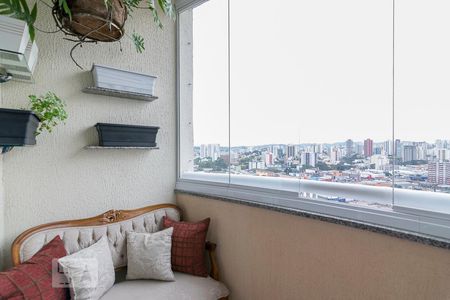 Varanda de apartamento à venda com 2 quartos, 59m² em Jardim Olavo Bilac, São Bernardo do Campo