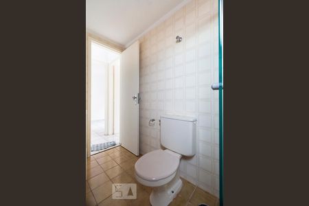 Banheiro social de apartamento para alugar com 2 quartos, 67m² em Vila Parque Jabaquara, São Paulo