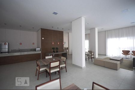 Apartamento à venda com 47m², 1 quarto e 1 vagaSalão de festa