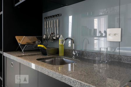 Studio à venda com 34m², 1 quarto e 1 vagaCozinha (Torneira)