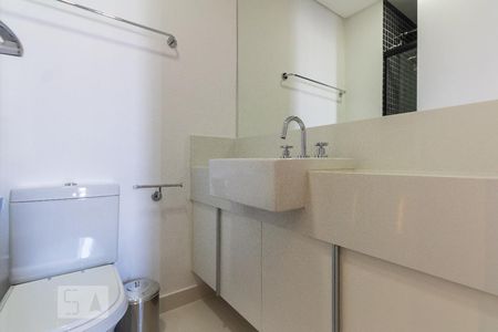Banheiro - Quarto de kitnet/studio para alugar com 1 quarto, 62m² em Cidade Monções, São Paulo