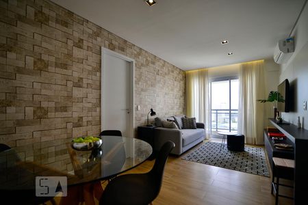 Sala de apartamento para alugar com 1 quarto, 49m² em Alphaville Industrial, Barueri