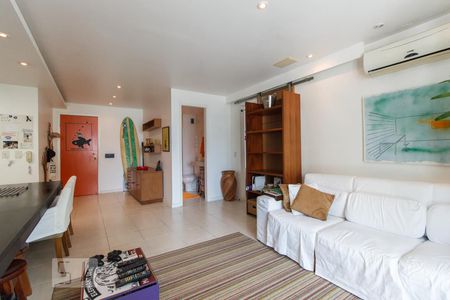 Sala de apartamento para alugar com 1 quarto, 68m² em Barra da Tijuca, Rio de Janeiro