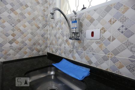 Cozinha de apartamento para alugar com 1 quarto, 40m² em Vila Osasco, Osasco