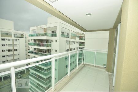 Varanda de apartamento para alugar com 3 quartos, 121m² em Pechincha, Rio de Janeiro