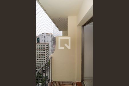 Varanda da Sala de apartamento à venda com 2 quartos, 61m² em Vila Olímpia, São Paulo
