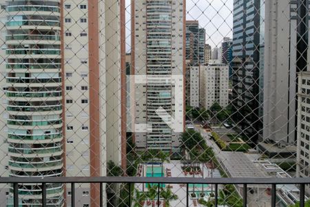 Varanda da Sala de apartamento à venda com 2 quartos, 61m² em Vila Olímpia, São Paulo