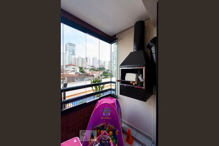 Varanda de apartamento à venda com 2 quartos, 75m² em Chácara Inglesa, São Paulo